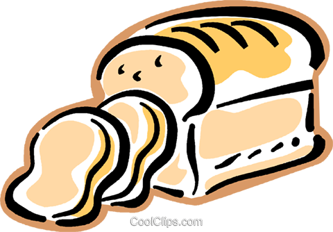 Loaf Of Bread Royalty Free Vector Clip Art Illustration - Bread Free Clipart (480x334)
