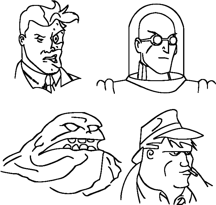 Batman Printable Color Pages Mike Folkerth - Batman Coloring Pages (700x700)