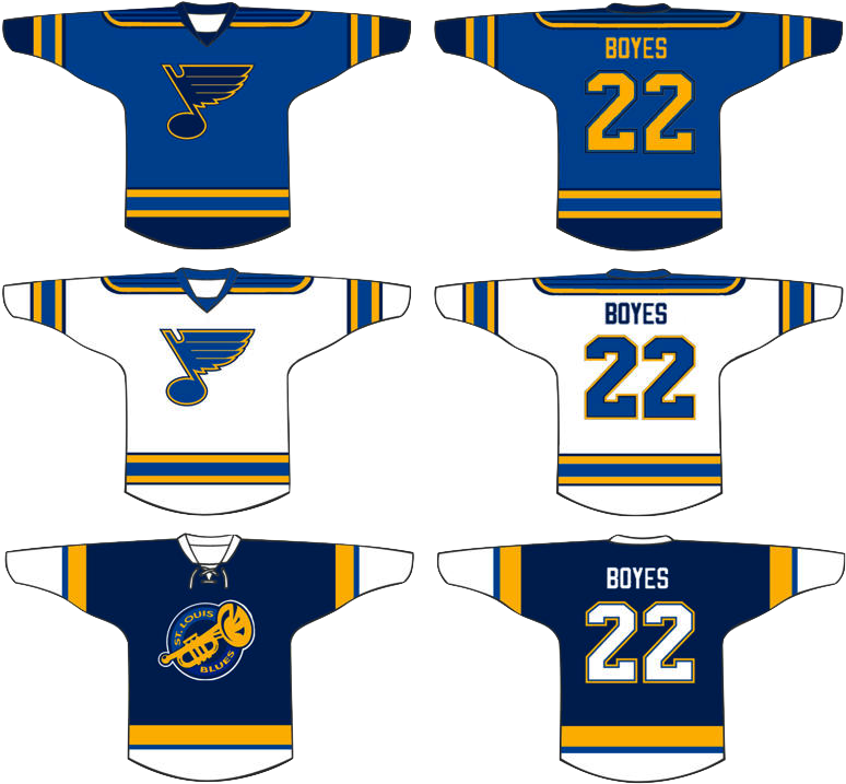 St Louis Blues Vintage Jersey Concept (779x730)