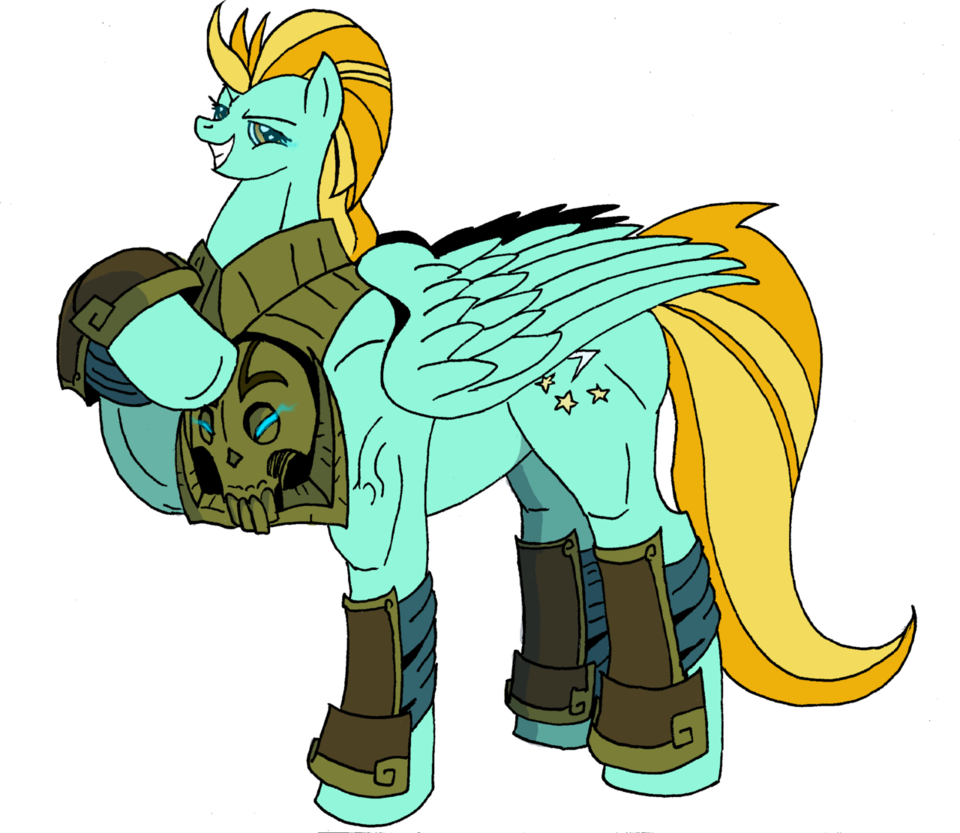 My Muscle Pony Collab - Princess Luna (960x833)