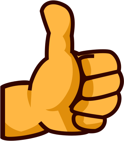 Thumb Signal Emoji Human Skin Color Clip Art - Thumbs Up Sign Emoji (512x512)