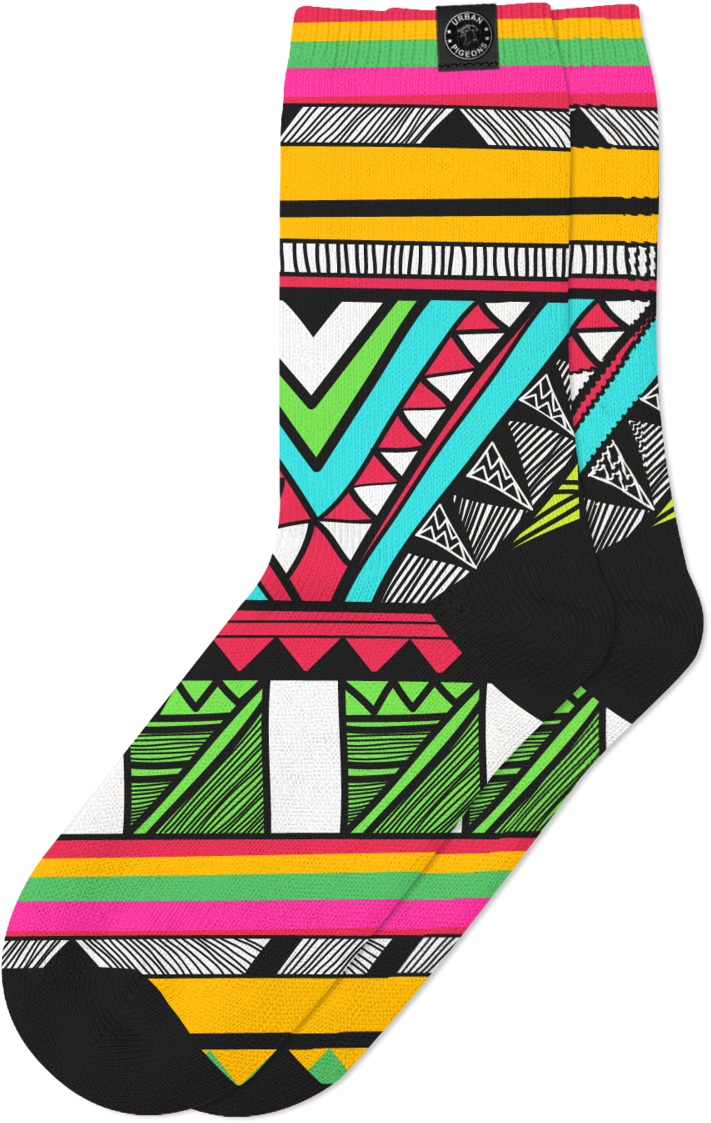 Tribal Unisex Sublisock - Tribal Unisex Sublisock (1000x1250)