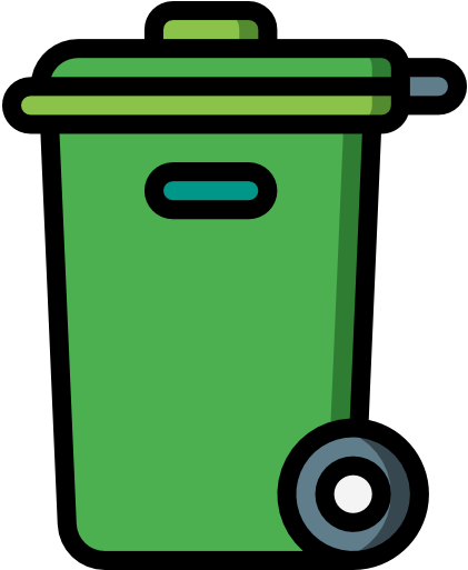 Trash Bin Free Icon - Recycling Bin (512x512)