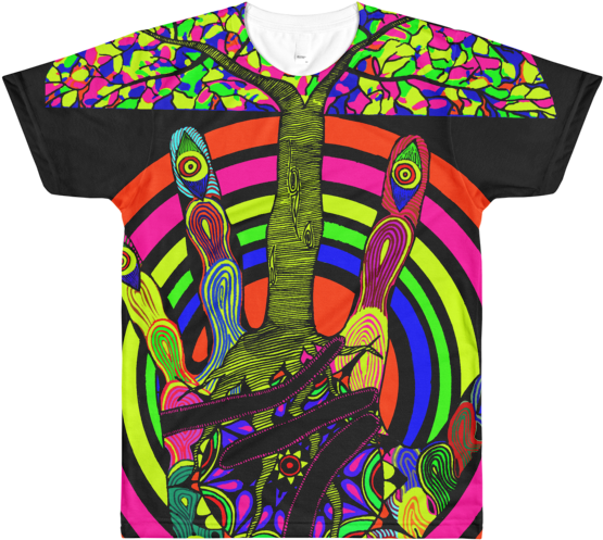 Zen Tangled Mandala La Apparel Pt01 Unisex T-shirt - Blouse (600x600)