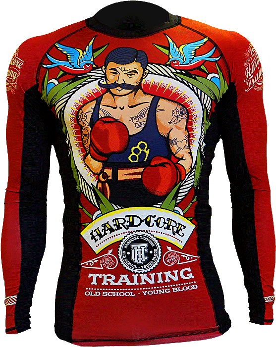 Рашгард Hardcore Training Old Tattoo - Tattoo Rash Guard (700x700)