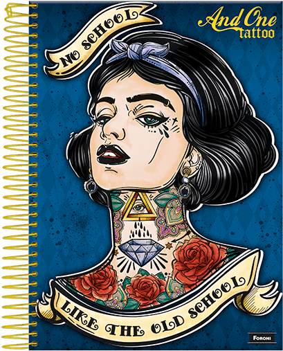 Cuaderno Cuadriculado And One Tatto - Notebook (486x600)
