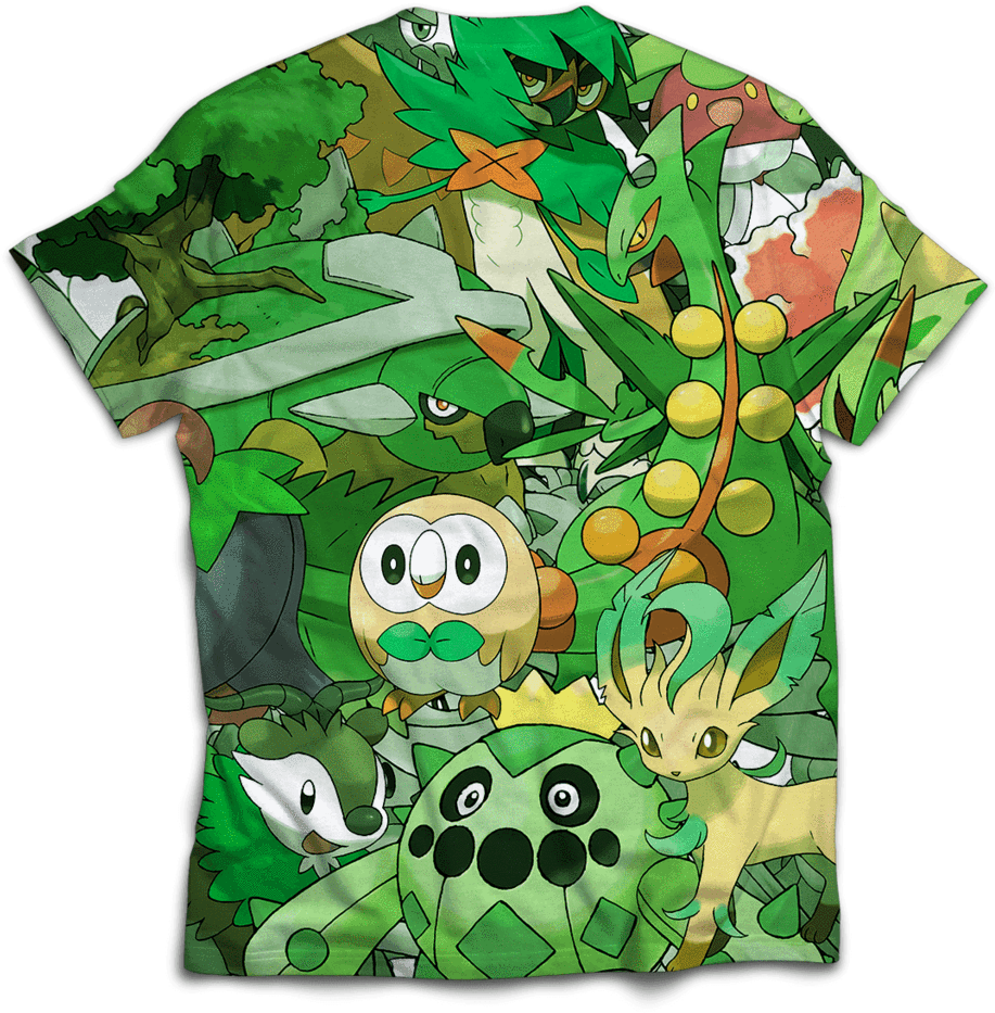 T Shirt - Pokemon Cacnea (1024x1024)