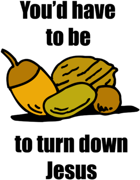 Nuts - Jesus Christ Pillow Case (311x400)