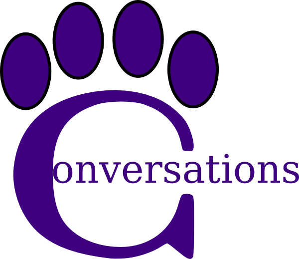 Conversations Paw Print Clip Art At Clker - Auroville (600x519)