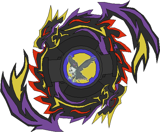 Ouroboros Design Concept By Hughesation - Beyblade (600x559)