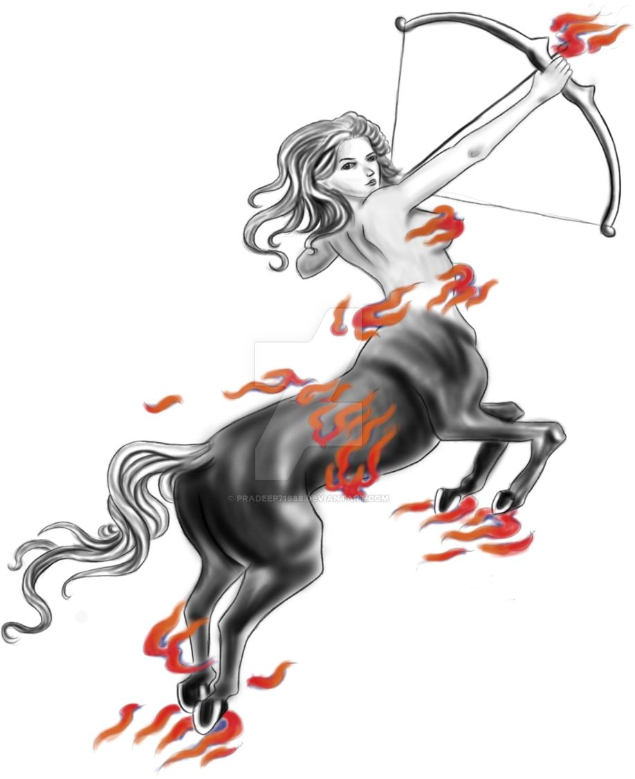 31 Best Sagittarius Tattoos - Sagittarius Graphic Design (1024x1371)