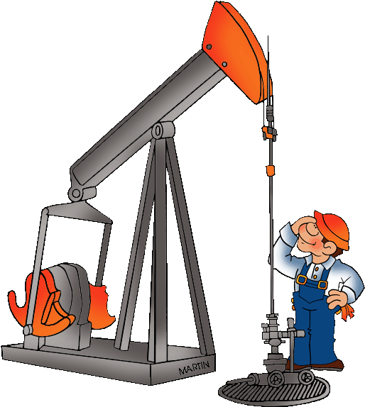 Oilwell - Oil Well Clipart (526x588)