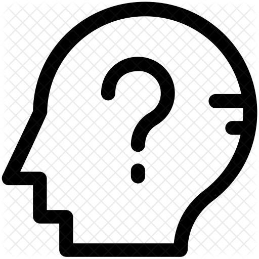 Thinking Icon - Question Mark (512x512)