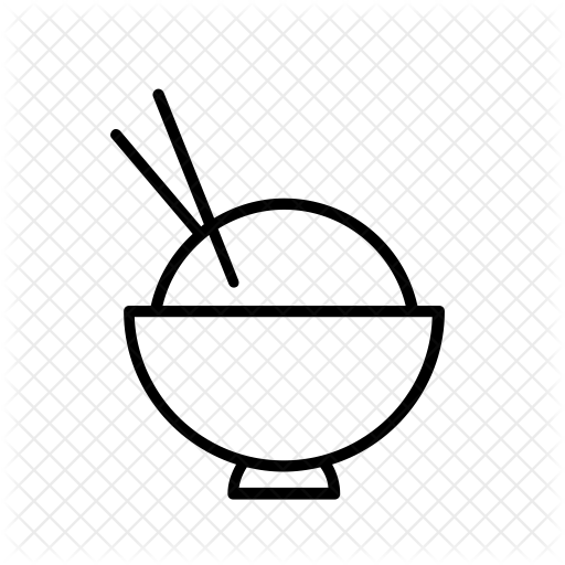 Rice Bowl Icon - Rice (512x512)