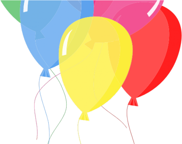 Ballon Clipart - Colourfull Balloon Clipart Png (640x480)