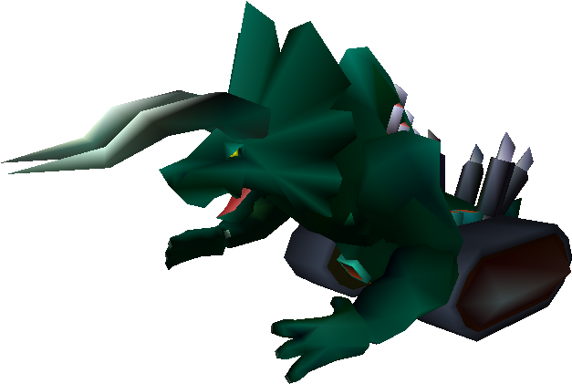 Gonna Post A Few Of My Favorite Final Fantasy Vii Monsters - Ffvii Heavy Tank (648x431)