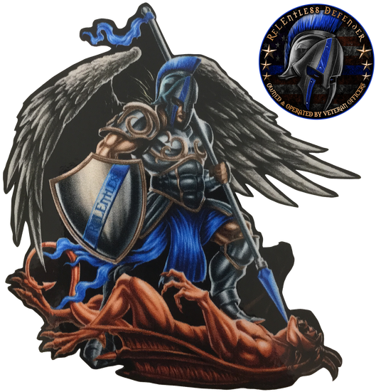 Relentless Defender Is The Law Enforcement Owned And - Law Enforcement St Michael (560x560)