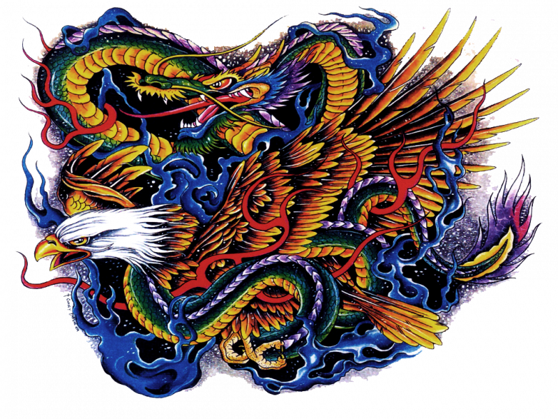 Download Tattoo Ideas Color - Color Tattoo Png (800x600)
