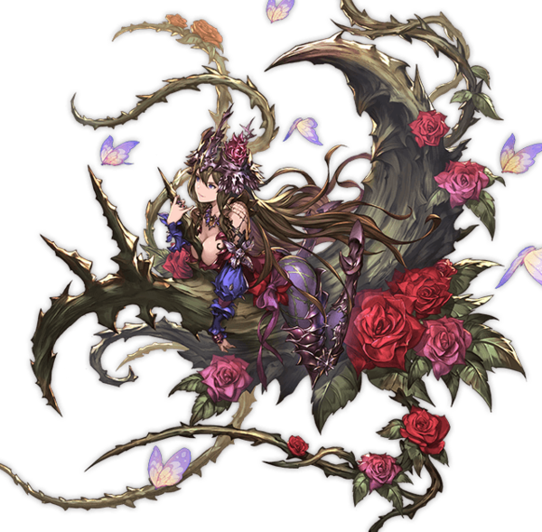 Queen /600px-rose Queen - Granblue Fantasy Rose Queen (600x589)