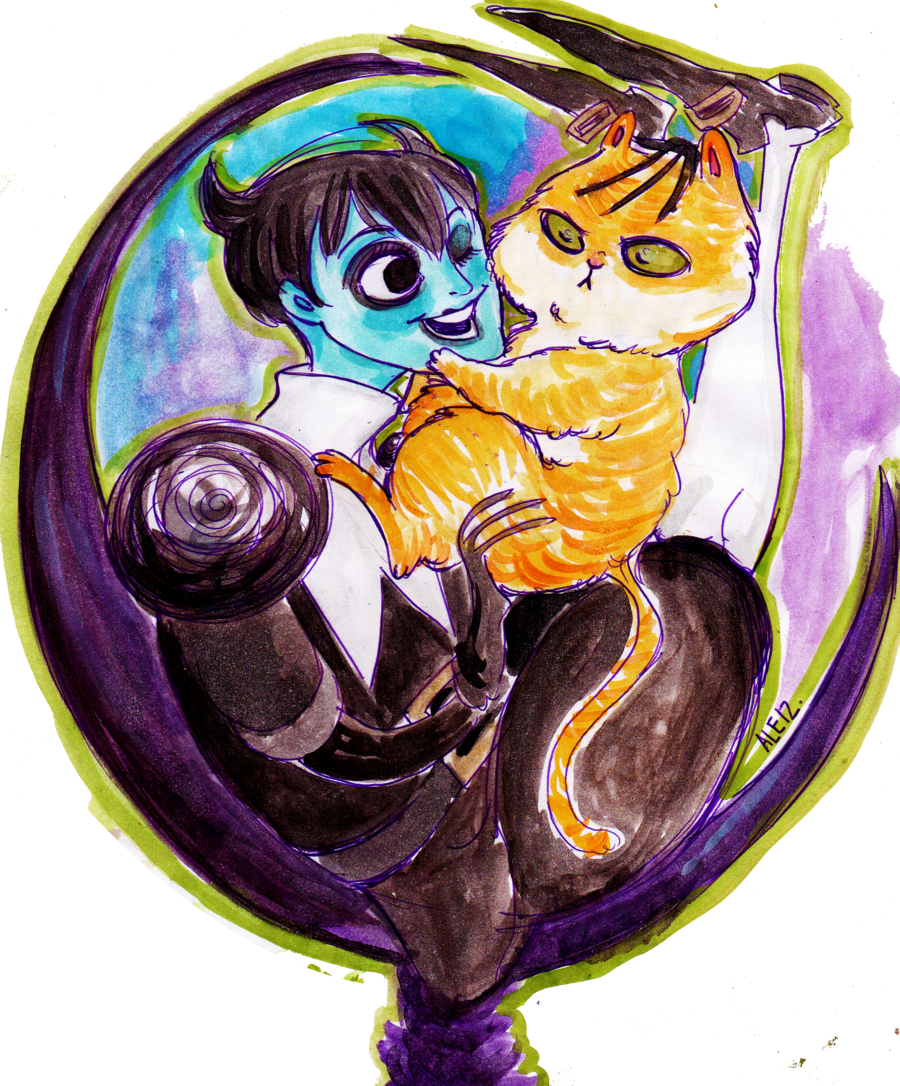 Klarion The Witch Boy By Rompopita Klarion The Witch - Illustration (900x1086)