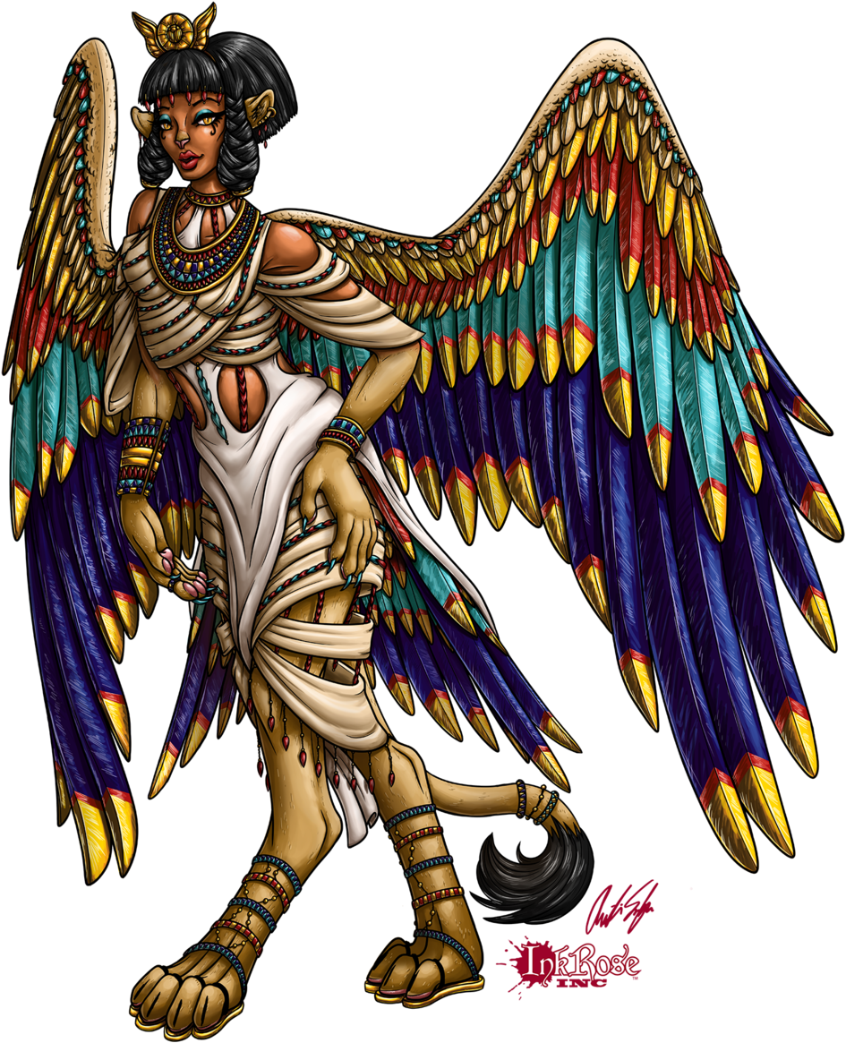 Inkrose98 377 34 Dragon Queen - Great Sphinx Of Giza (1024x1200)