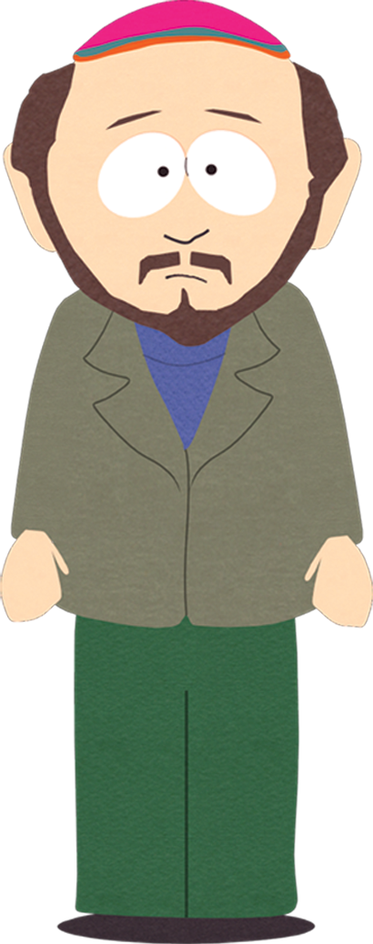 Gerald Broflovski - South Park Kyle's Dad (410x1038)