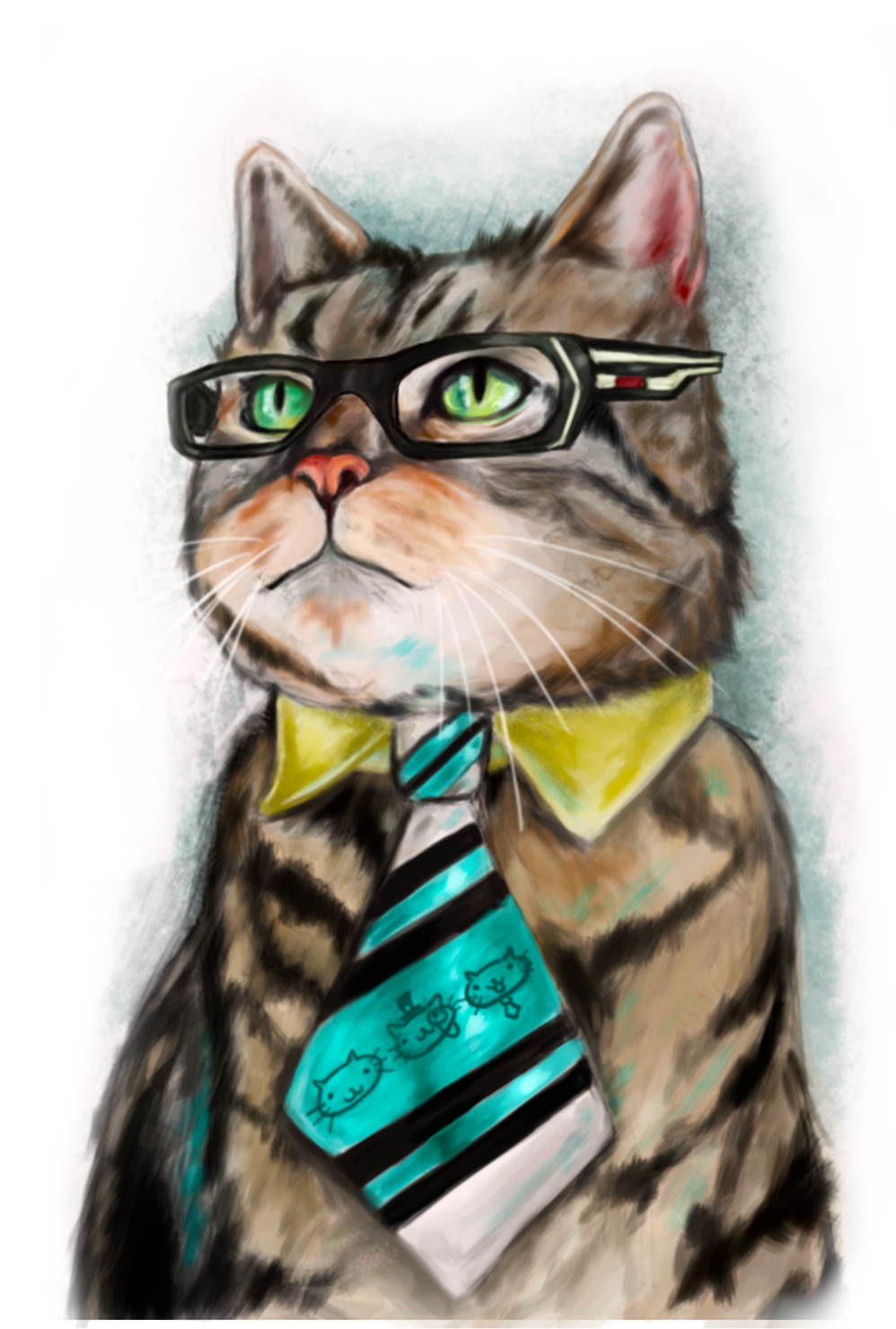 Business Cat By Irissu Business Cat By Irissu - B7siness Cat (1024x1489)