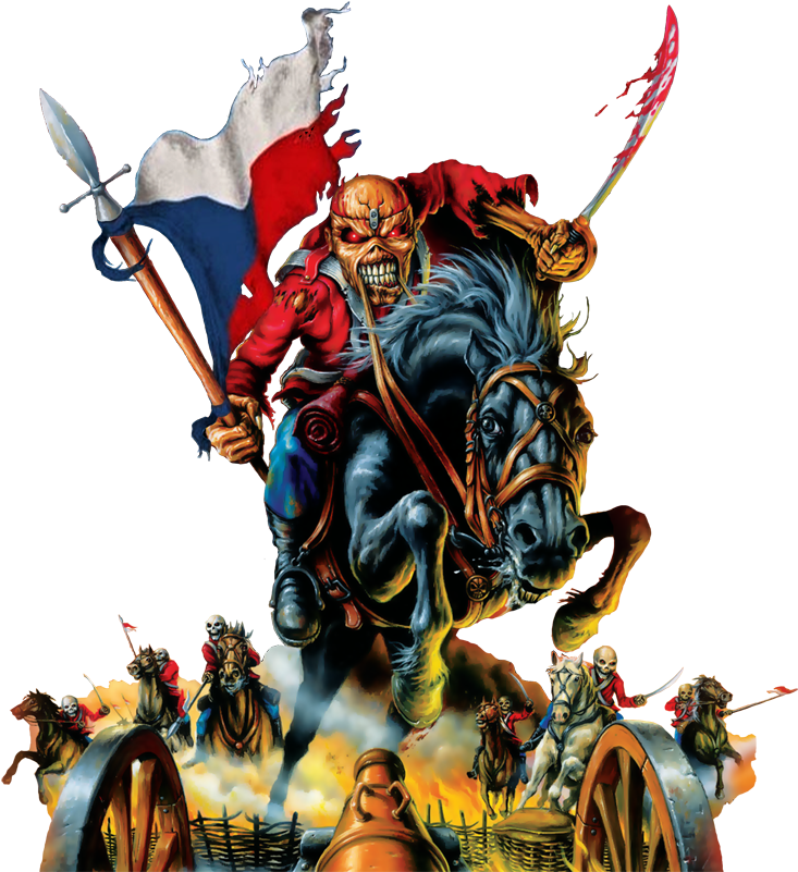 Iron Maiden Somewhere In Time Tattoo Download - Iron Maiden Png (740x800)