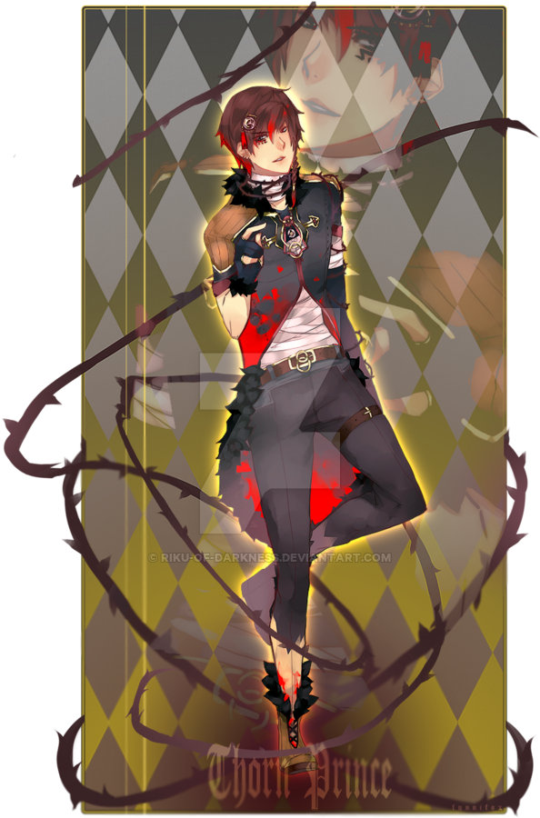 Prince Of Thorns By Riku Of Darkness - Chella Prince Of Thorns (600x985)