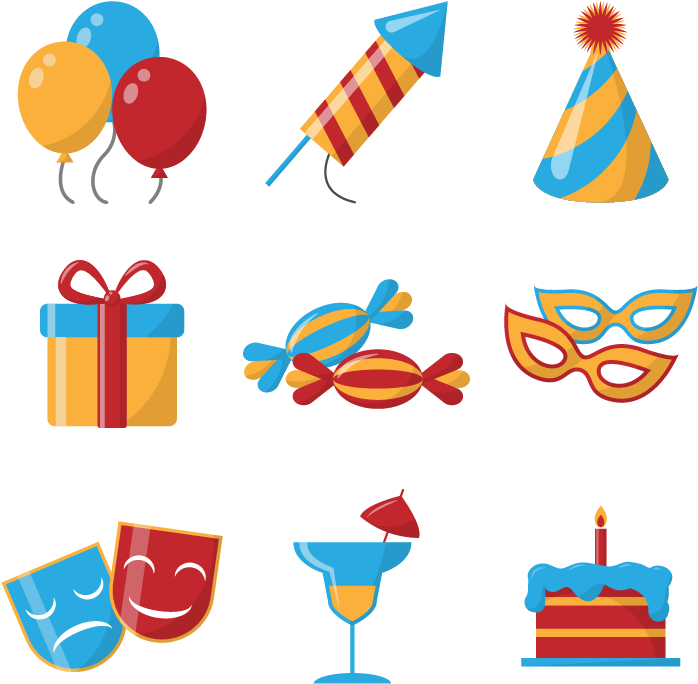 Party Balloon Graphic Design Birthday - Gift (800x800)