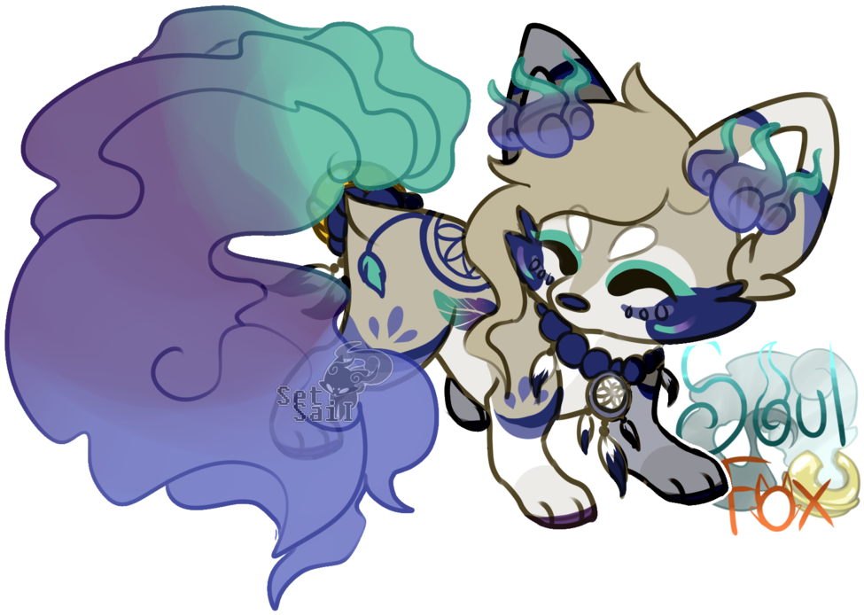 Dreamcatcher Soulfox Custom By Setsaii - Cartoon (1024x711)