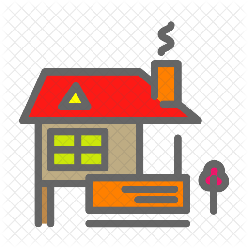 Farmhouse Icon - House (512x512)