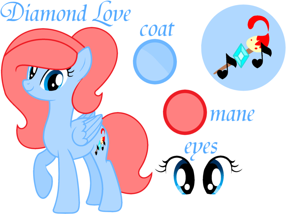 Diamond Love Ref Sheet By Diamondloveda - Art (1025x780)