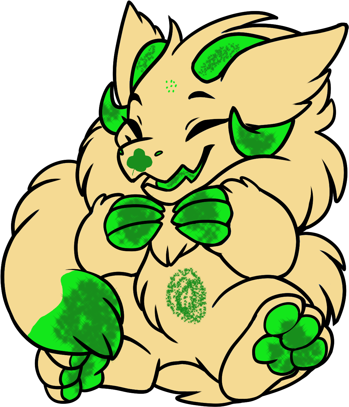 Lucky Charm Wickerbeast Chibi 50fd/50kfc - Furvilla Wickerbeast Chibi (1350x1350)