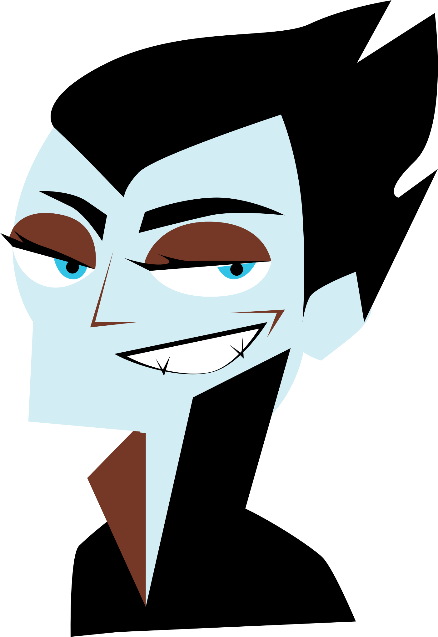 Vampire - Clipart Vampire (1402x2036)