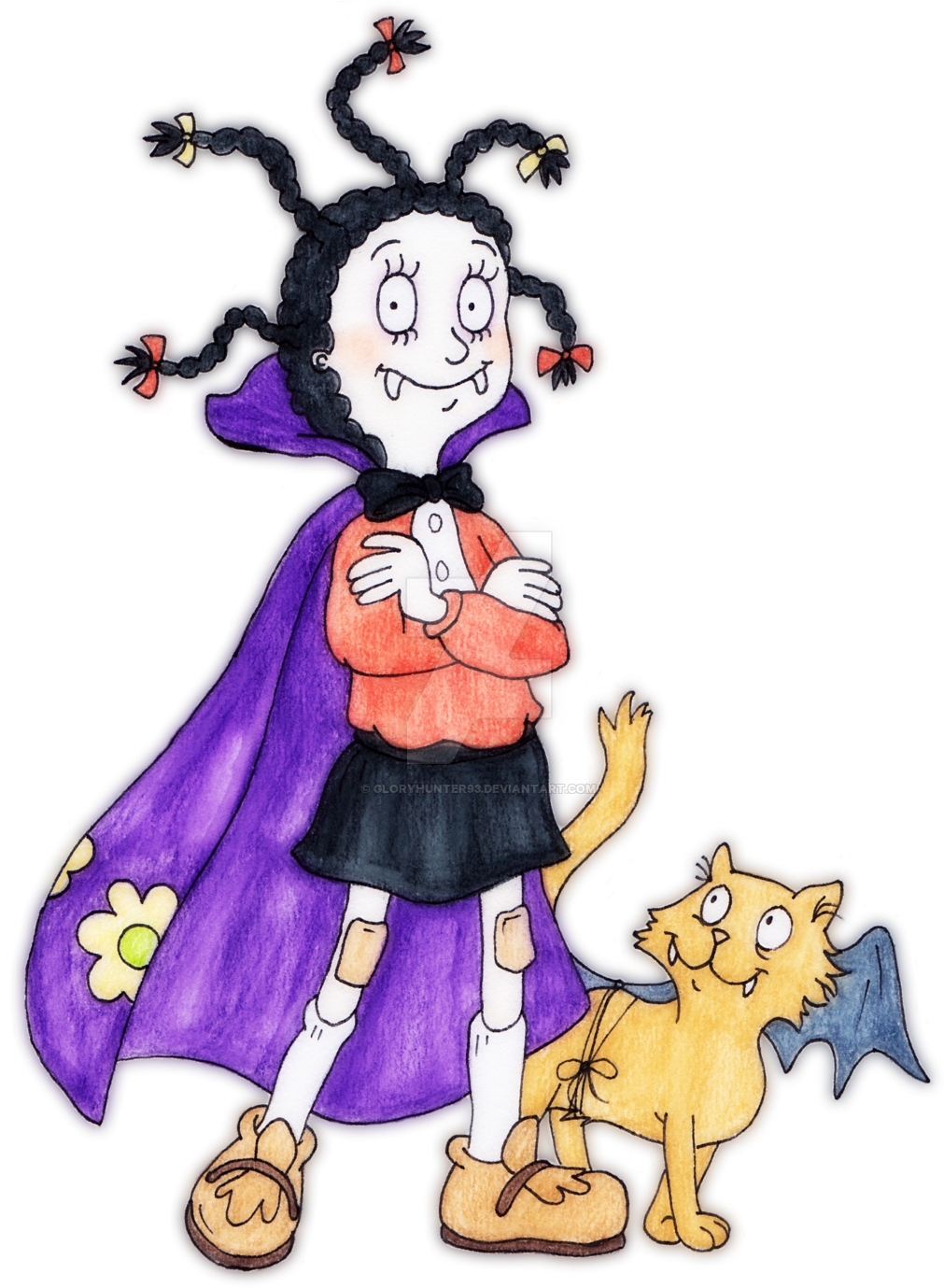 Mona The Vampire By Gloryhunter93 - Mona The Vampire (1024x1387)