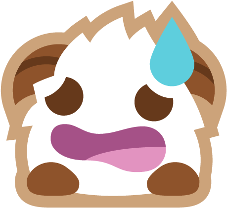 Poro Sticker Sweat - League Of Legends Discord Emoji (500x500)