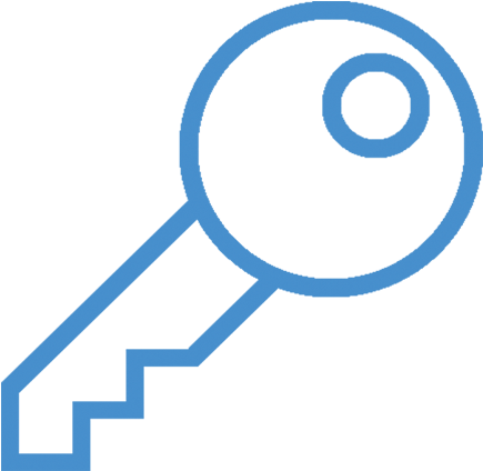 Smart Door Lock - Key (567x567)