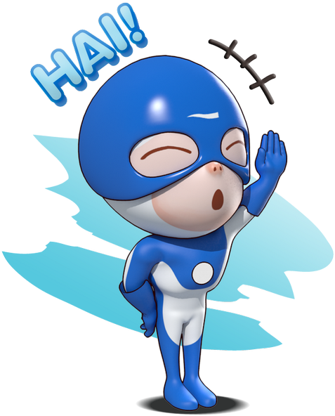 Pocari Sweat On Twitter - Cartoon (600x600)