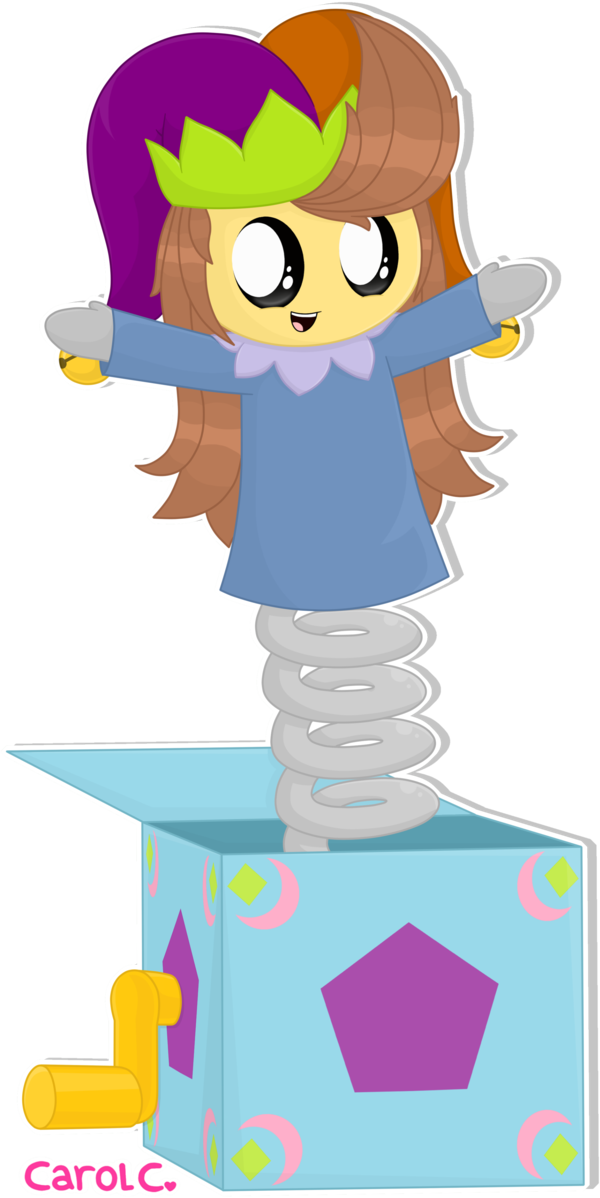 Jack In A Box~ By Carol2015 - Cartoon (600x1198)