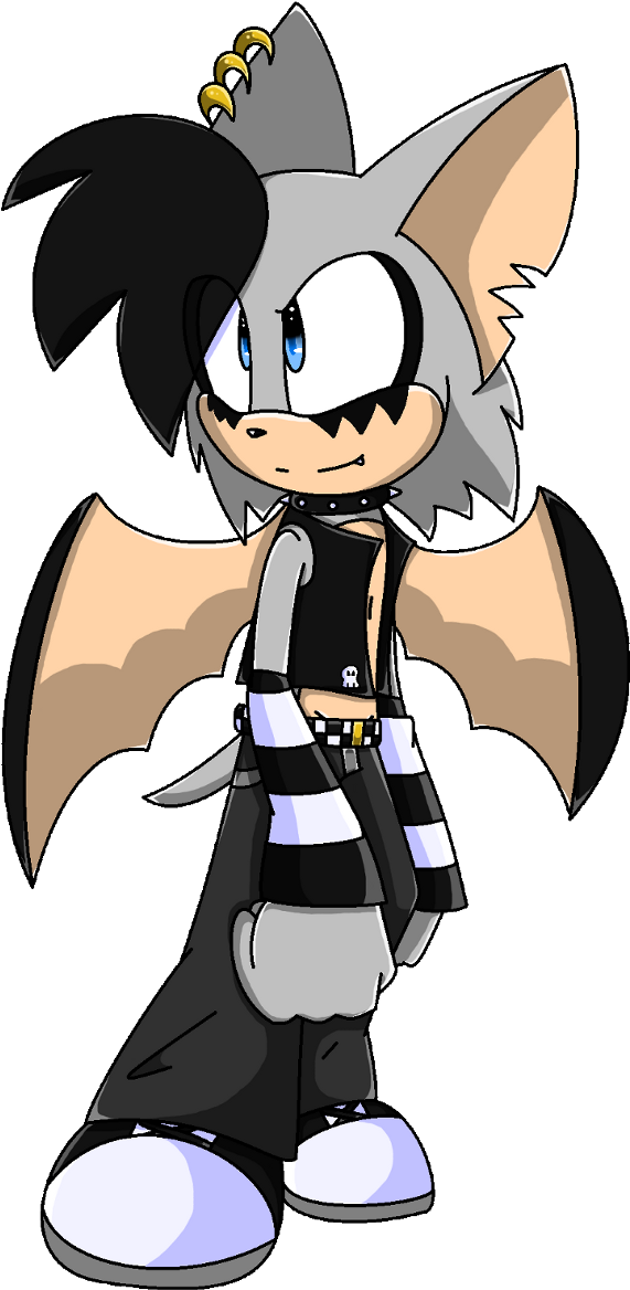 Ace The Vampire Bat Request By Keeshii-mirun - Cartoon (760x1216)