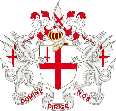 From Wikipedia, The Free Encyclopedia - London Coat Of Arms (400x395)