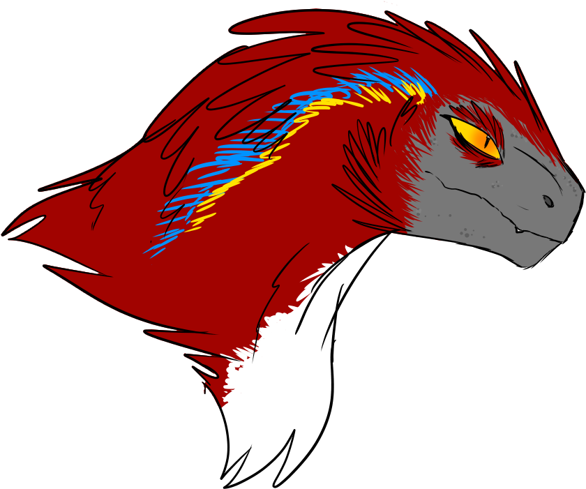 Parrot Raptor By Chickenly - Illustration (988x733)