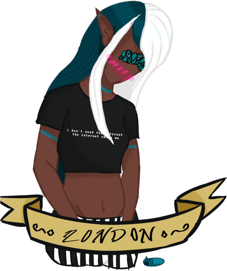 Black Ravaen's Drawing Contest Entry - Illustration (774x1032)