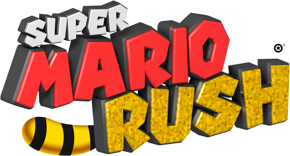 Super Mario Rush Logo By Nuryrush - Super Mario 3d World (1024x768)