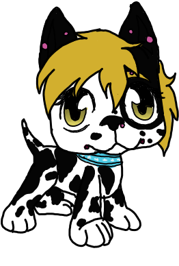 Star Itc Great Dane By Yingtheeevee - Cartoon (305x397)