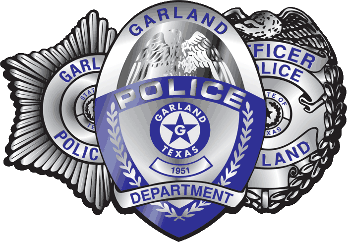 By - Garland Police Department Badge (700x488)