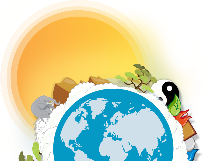 The Science Of Chi - Earth Clipart Transparent Background (749x562)