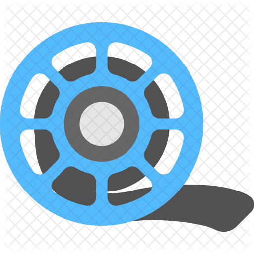 Movie Reel Icon - Video (512x512)