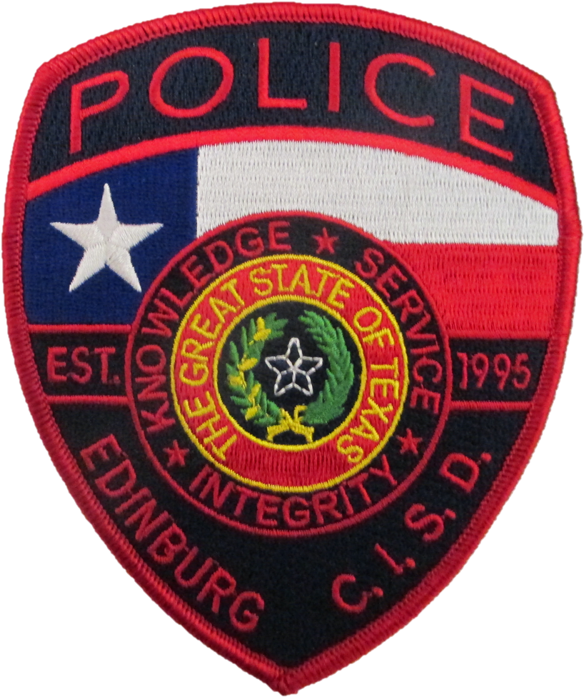 Image Of - Edinburg C - I - S - D Police Dept - Badge - Edinburg Cisd Police Department (1453x1090)